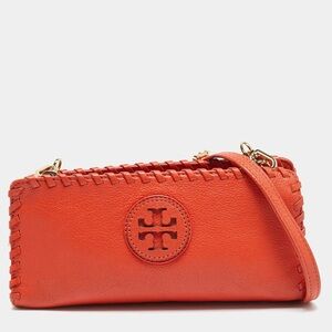 Tory Burch Marion Vibrant Orange Crossbody Bag